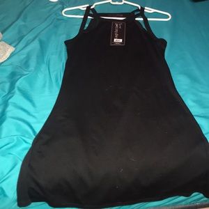 black summer dress